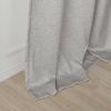 Tonal Printed Faux Silk Total Blackout Curtain Panel Pair