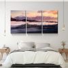 3 Panels Framed Vivid Landscape Canvas Wall Art Decor,3 Pieces Mordern Canvas Decoration Painting for Office,Dining room,Living room, Bedroom Decor-Re