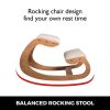 VEVOR Ergonomic Kneeling Chair Heavy Duty Better Posture Kneeling Stool Office Chair Home for Body Shaping Relieveing Stress Meditation Desk Computer