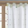 Cotton Jacquard Pom Pom Curtain Panel