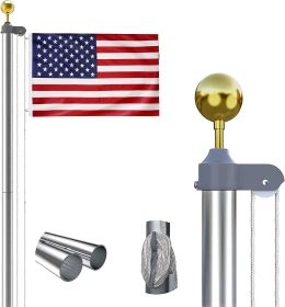 Metal 20-foot Flagpole